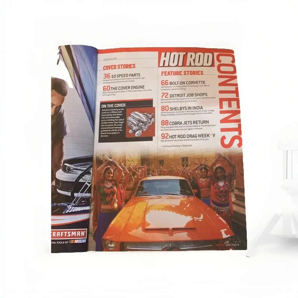 Hot Rod Magazine June 2009 Build A Muscle Truck 50 Red Hot Speed Parts Drag Week